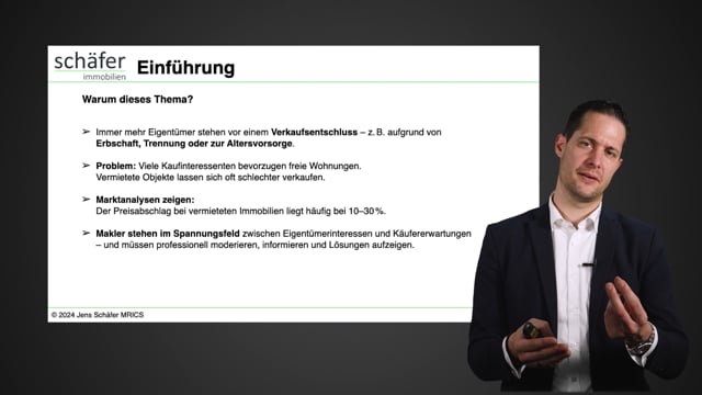 Verkauf von vermieteten Wohnungen