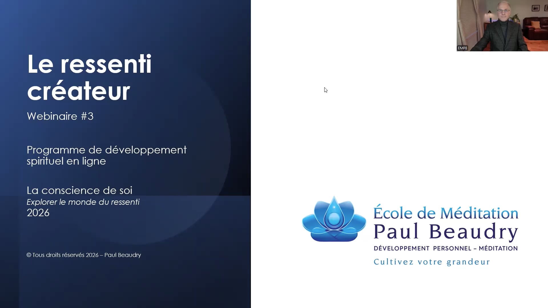 Le ressenti créateur-2026