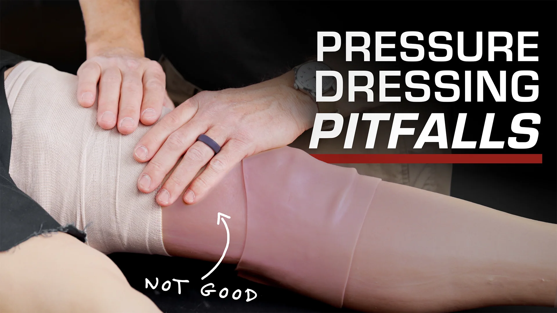 pressure dressing MediTac Emergency High Strength Pressure Bandage Trauma Wound Dressing  Hemostatic Control Bandage 6 Inch