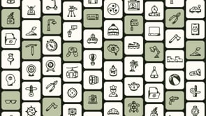 Animated Hobbies Icons, an Outline Icon by Prosymbols (Thumbnail 4 of 4)