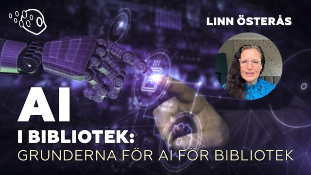 AI i bibliotek: Grunderna för AI för bibliotek