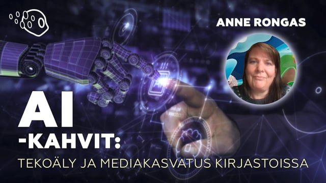 AI-kahvit: Tekoäly ja mediakasvatus kirjastoissa