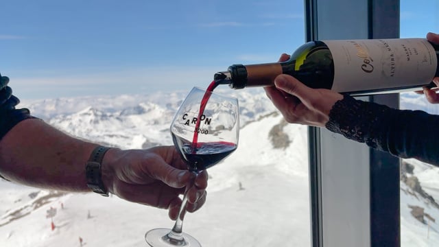 Dégustation au sommet : Caron 3200