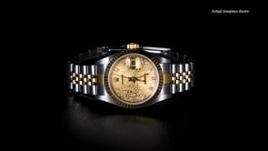 Pre-Owned Rolex Datejust Womens 26mm Automatic Stainless Steel and 18kt Yellow Gold Watch
