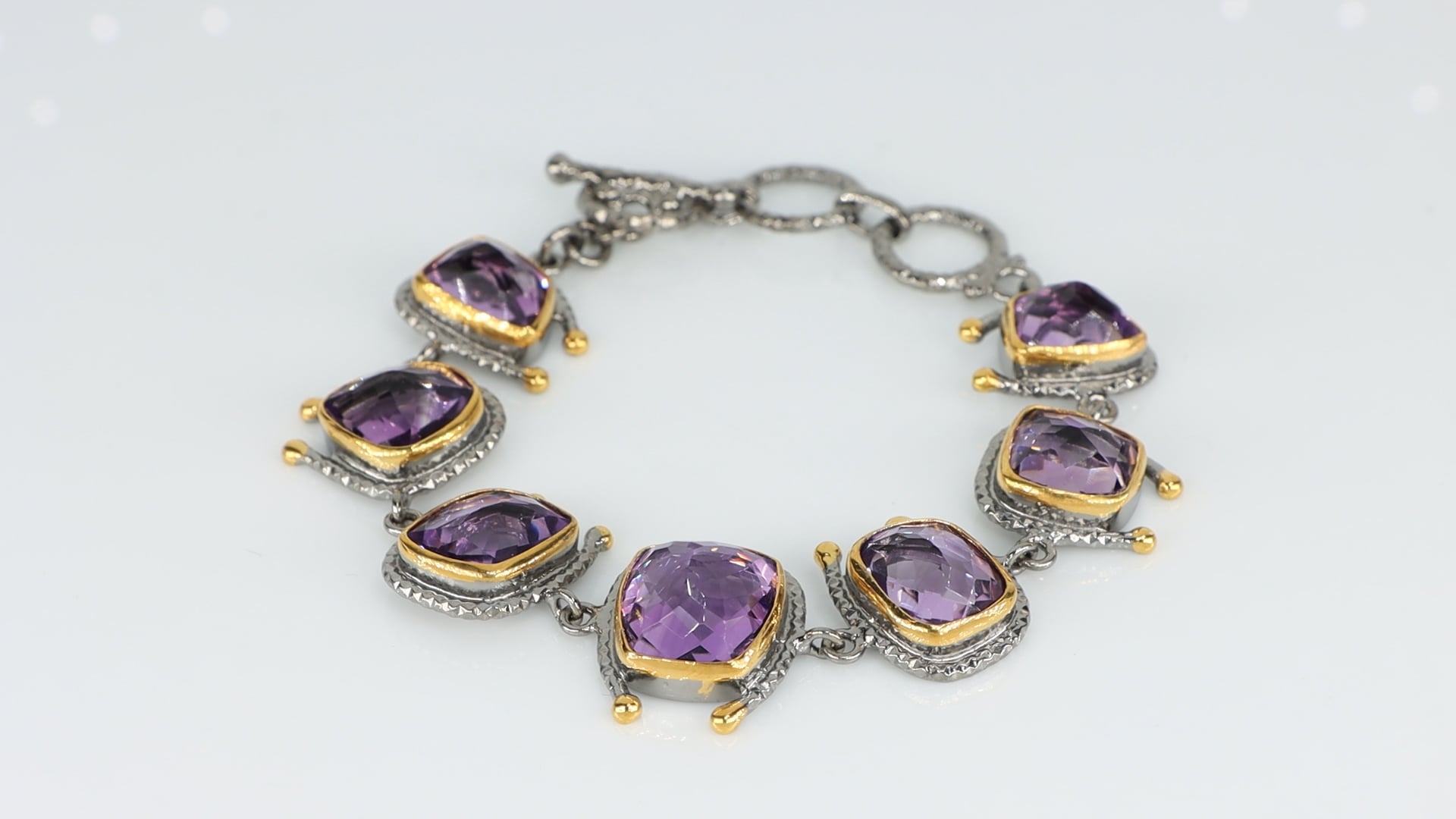 Tiziano Giovannoni - Still Life Bracciale argento e ametiste