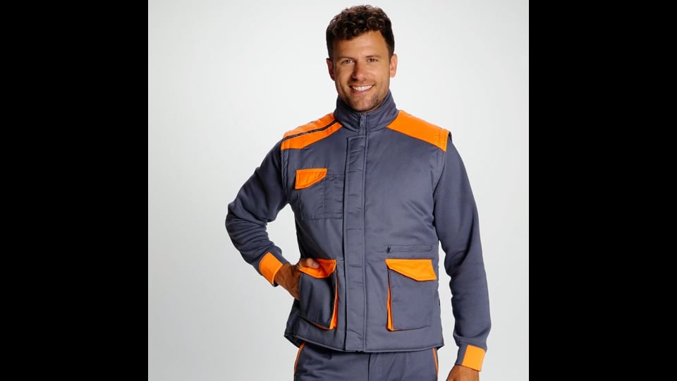 GILET TRAVAIL PERSONNALISABLE 'ARMODO'