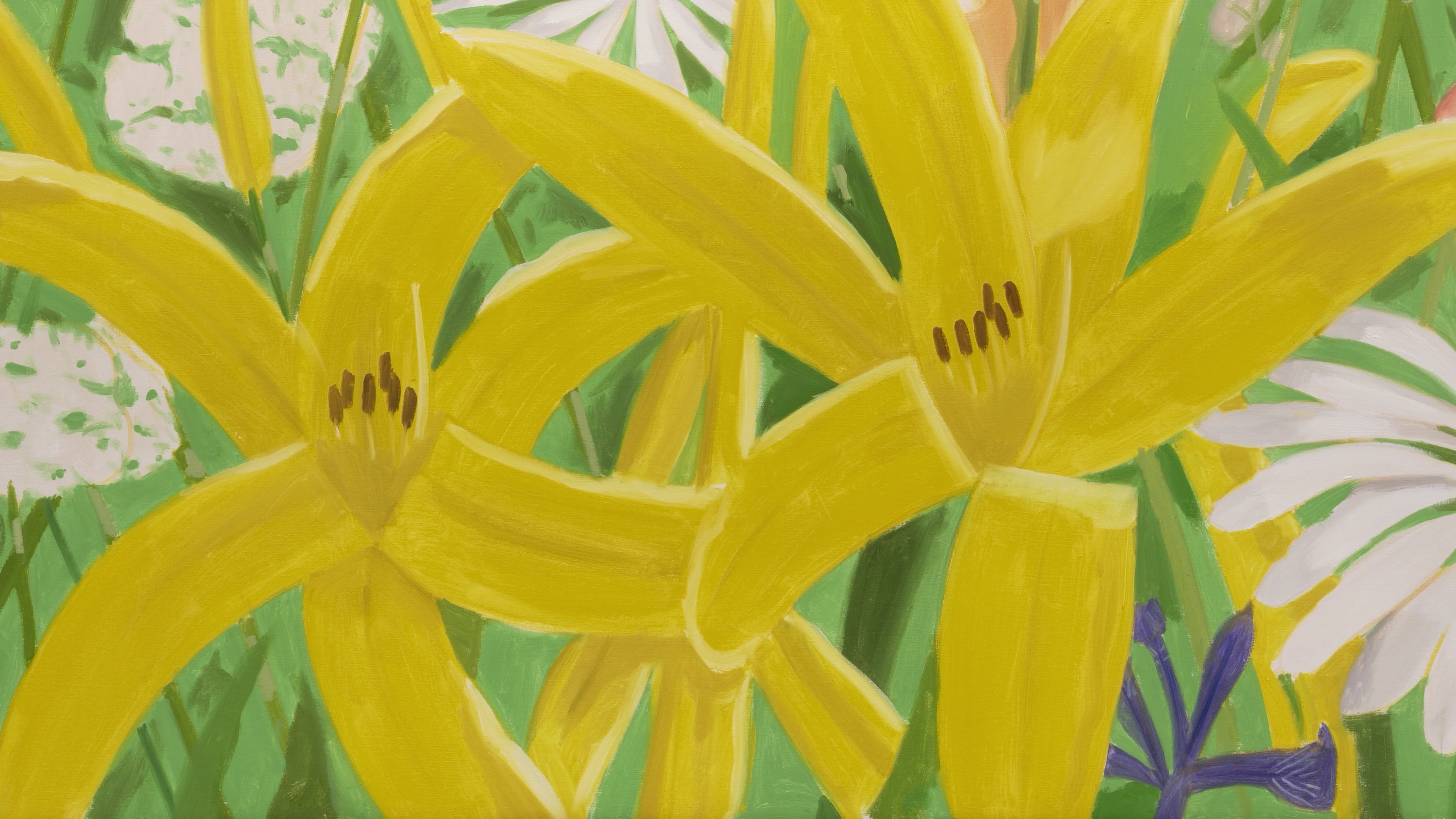 Exceptional Works: Alex Katz | Ada and Flowers, 1980 | David Zwirner