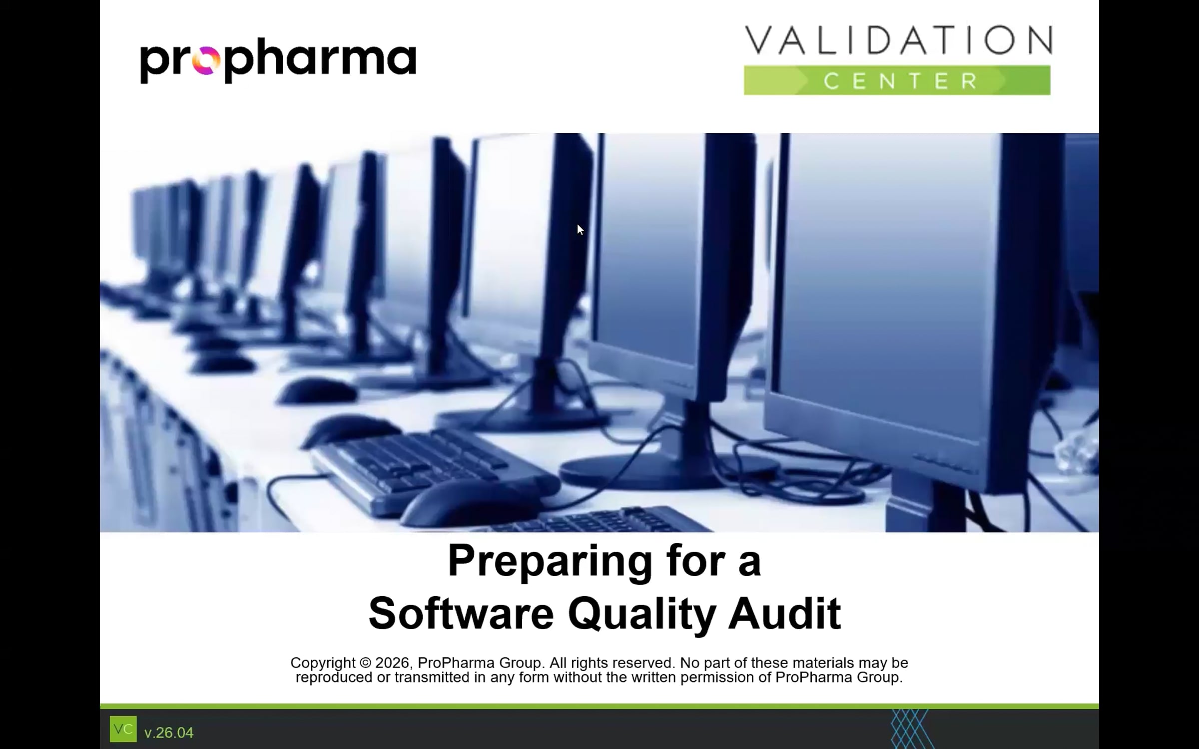 Preparing for a Software Quality Audit | Videos & Movies on Vimeo