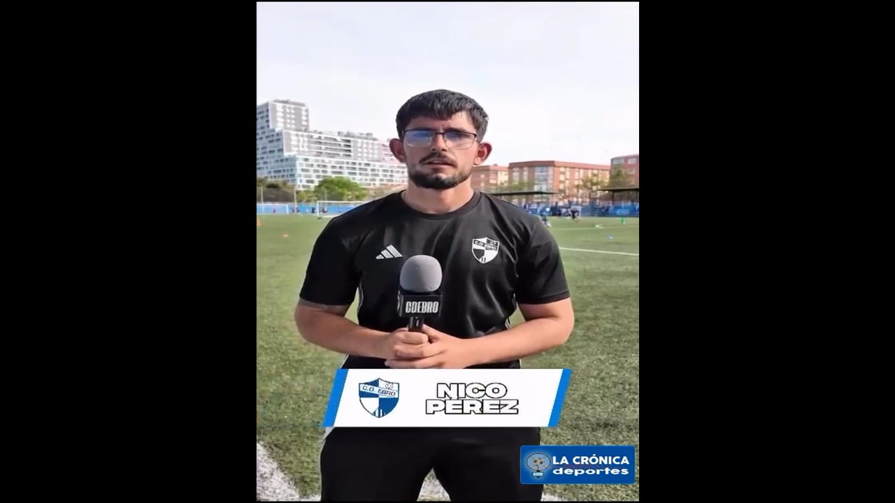 LA PREVIA / SD Eibar B - CD Ebro / NICO PÉREZ (Miembro Cuerpo Técnico CD Ebro) Jor. 32- Segunda Rfef / Gr 2 / Fuente: Instagram CD Ebro