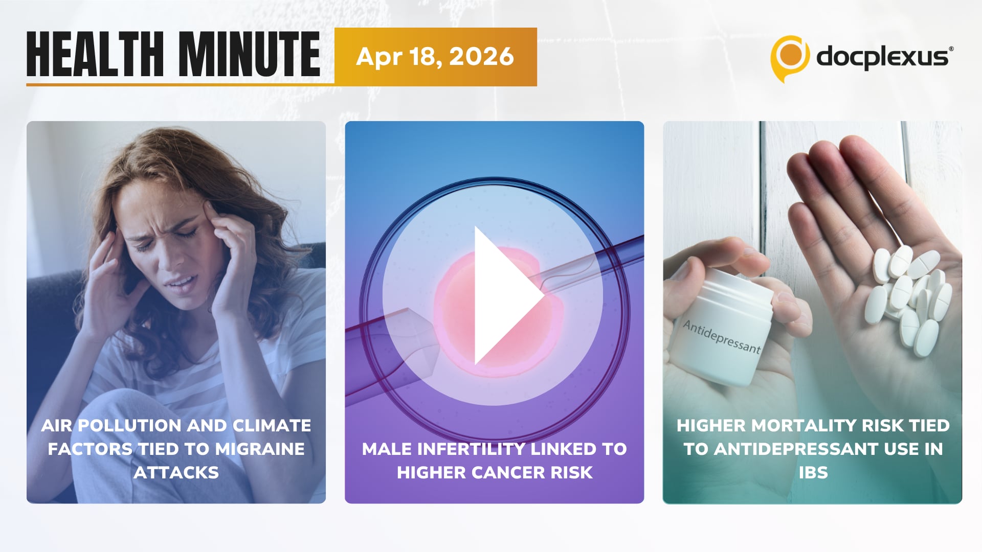 Air Pollution and Weather Linked to Migraine Risk