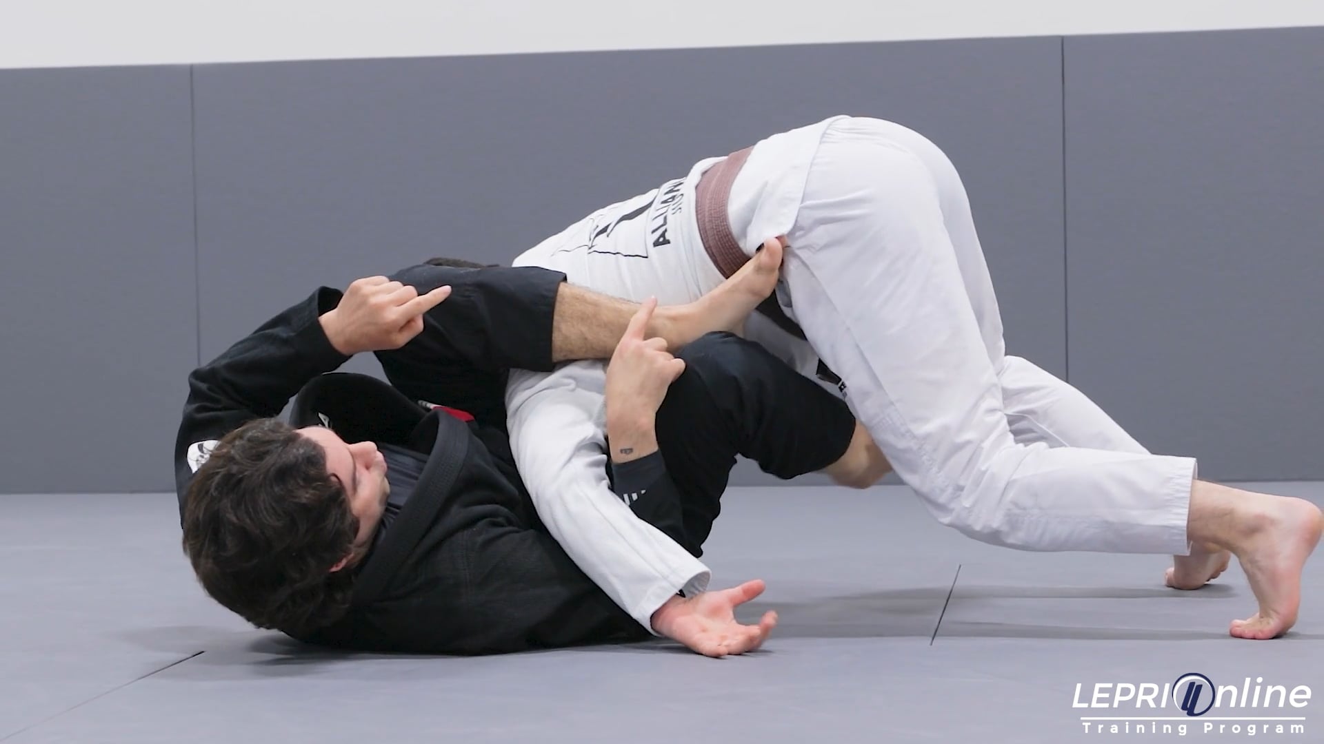 Lepri BJJ Online Training: Over Under Pass Counter to Armbar or Kimura