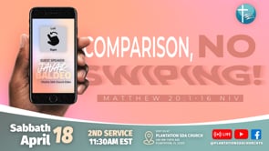 Comparison, No Swiping! (Second Service)