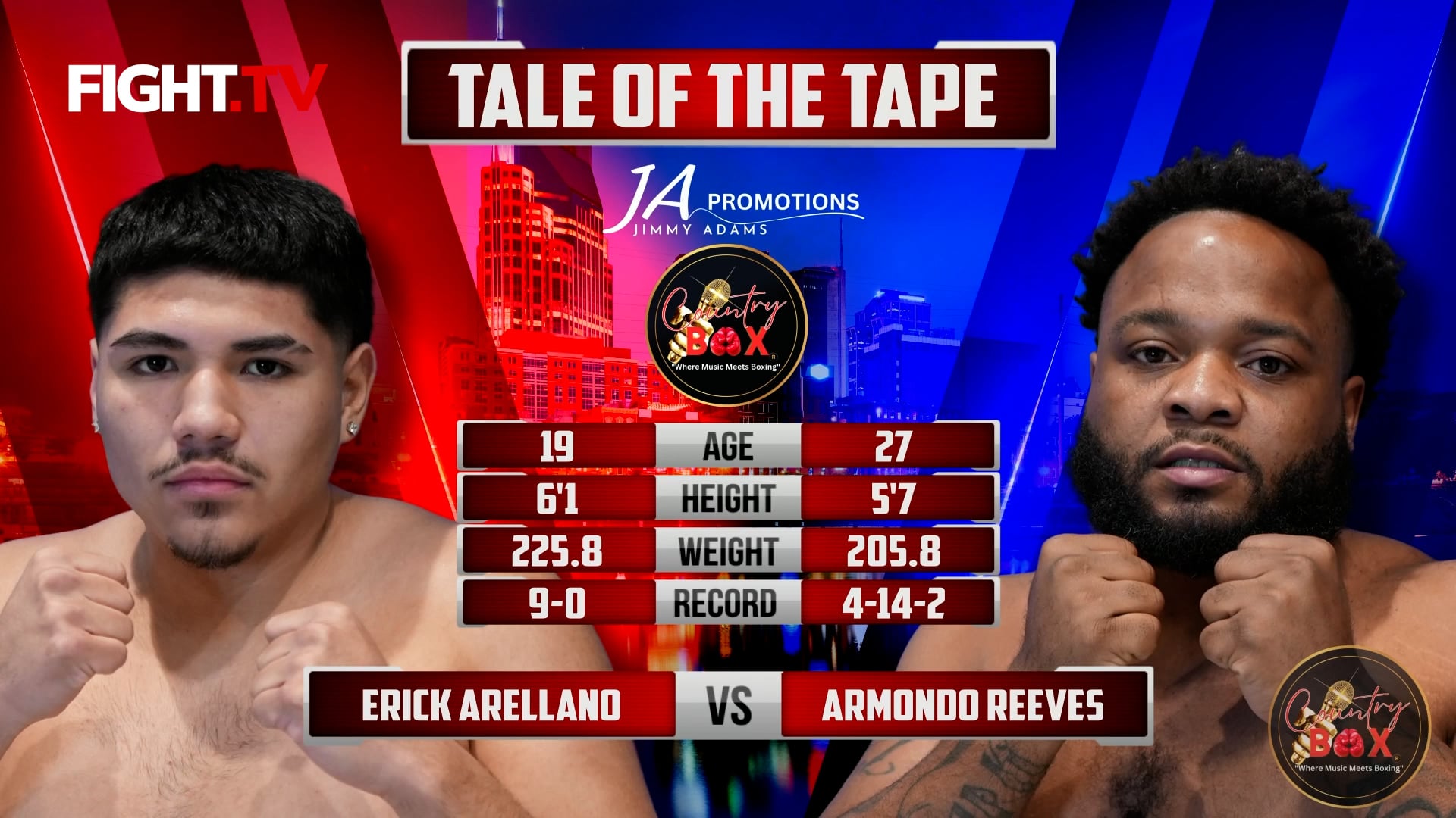 Erick Arellano vs. Armondo Reeves