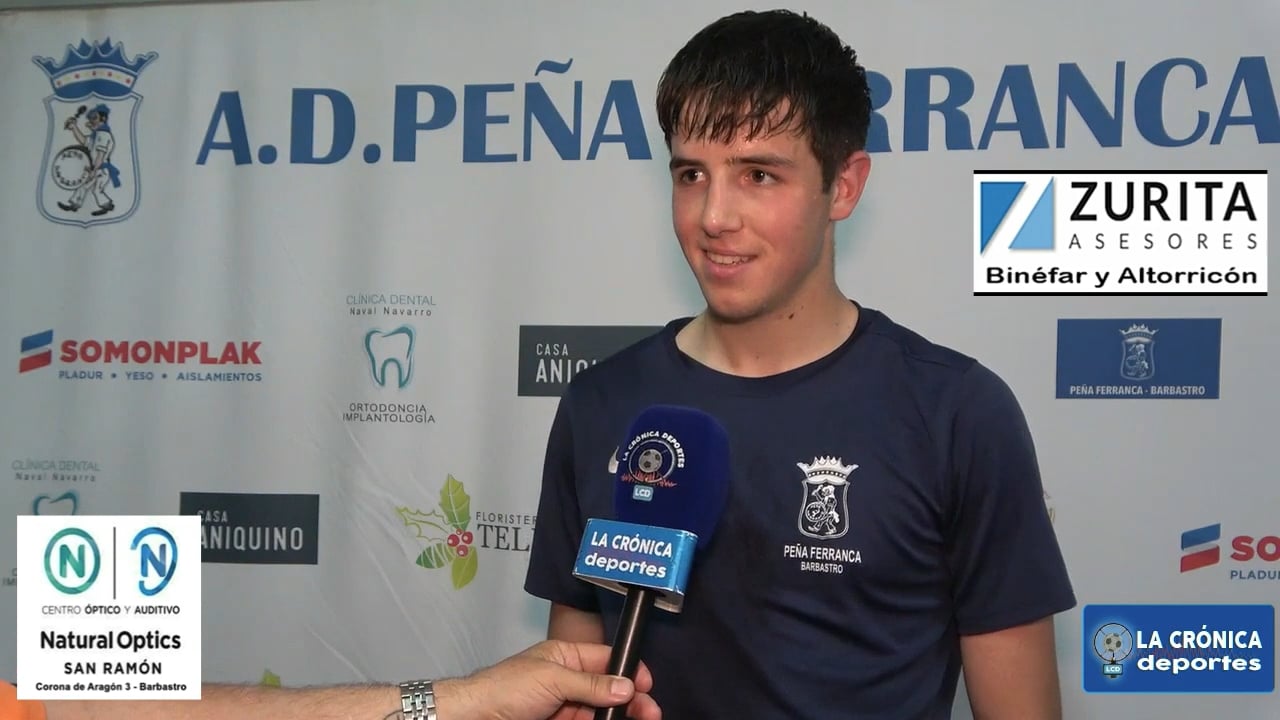 ADRIÁN GARCÉS (Jugador Peña Ferranca) Peña Ferranca 0-2 Sporting Pradillano / Jor. 28 - Preferente Gr 1
