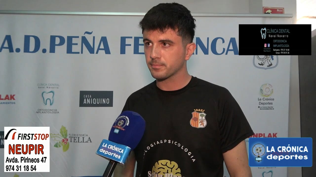 JAVI MARTÍN (Entrenador Sporting Pradillano) Peña Ferranca 0-2 Sporting Pradillano / Jor. 28 - Preferente Gr 1