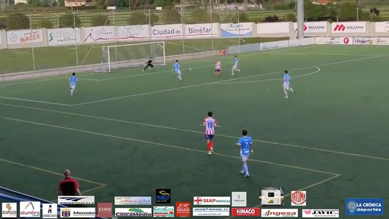 (RESUMEN y GOLES) CD Binefar 1-2 At.Monzón Alumbra / J 31 / 3ª RFEF