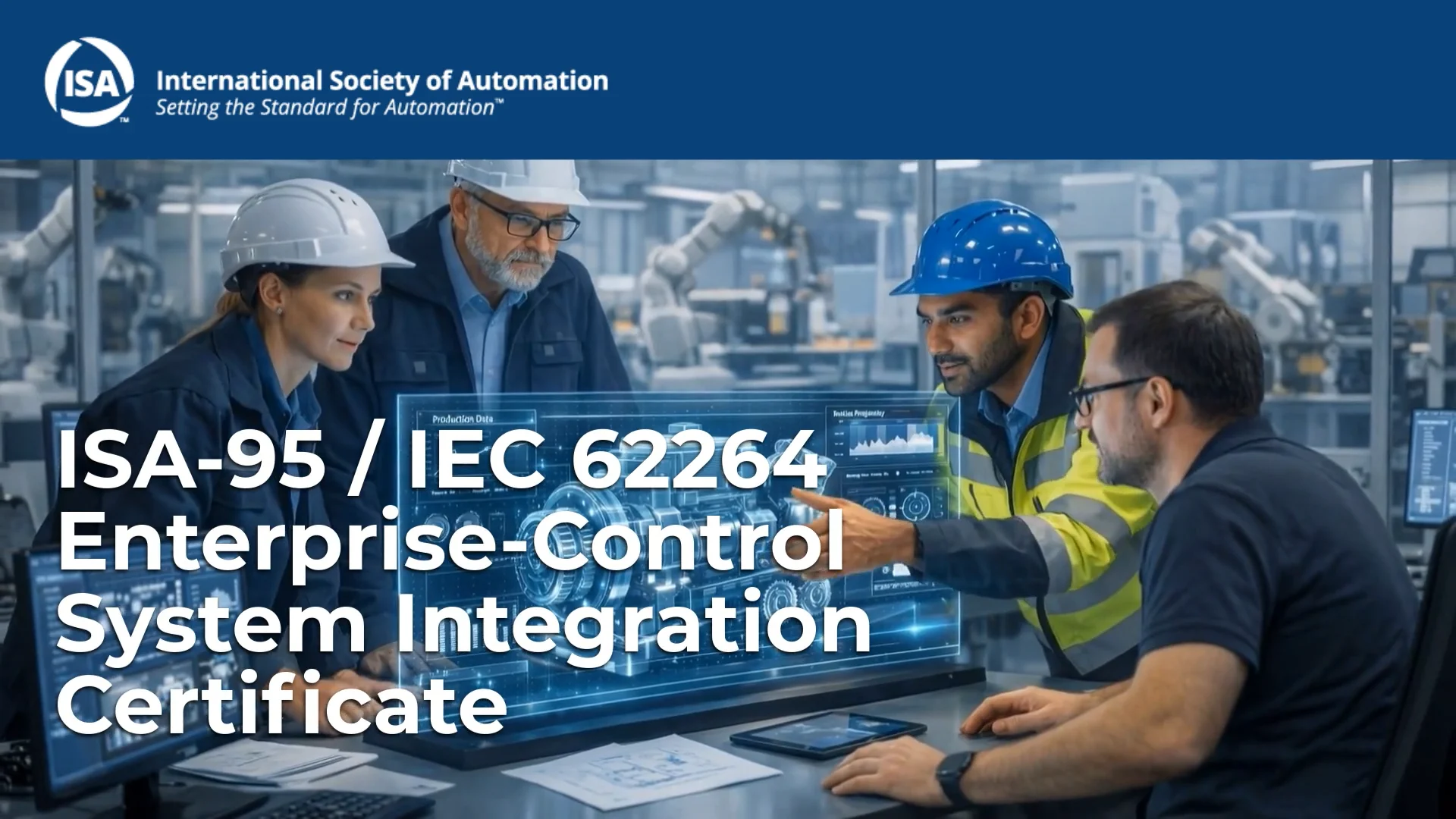ISA-95/IEC 62264 Enterprise-Control System Integration Certificate