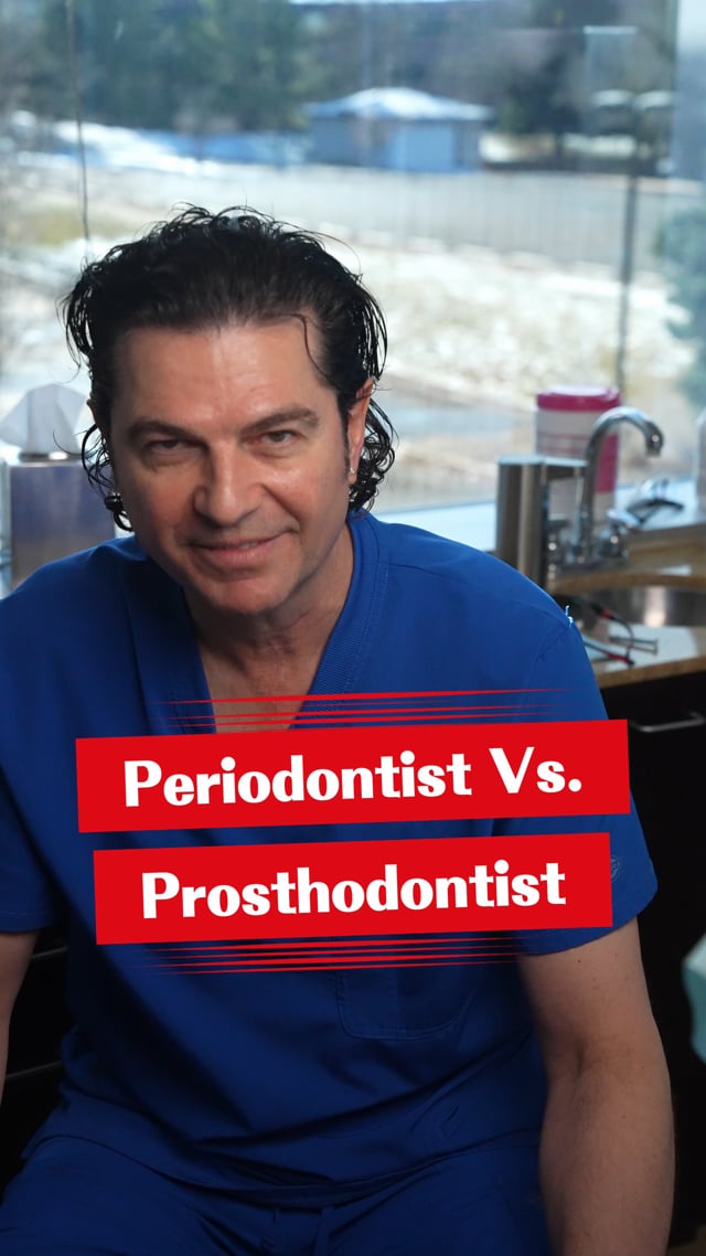 Periodontist vs Prosthodontist
