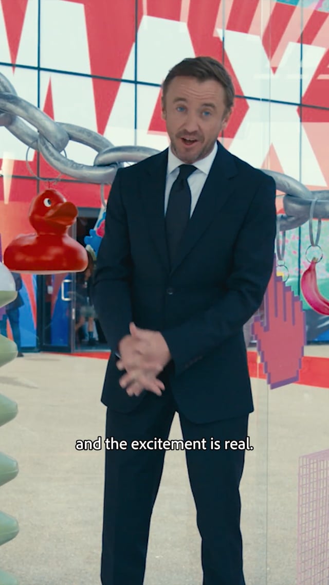 Video still from Tom Felton Walkthrough MAX London