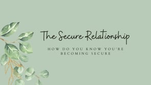 Episode #90: How Do You Know You're Becoming Secure