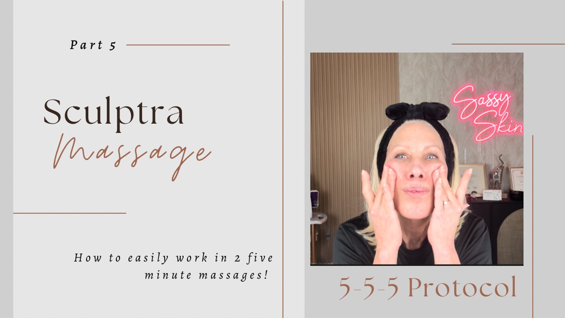 Sculptra Aftercare (Part 5): The Massage That Prevents Nodules & Swelling