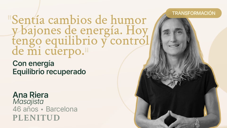 Testimonio en vídeo de Ana Riera, alumna del Método PLENITUD