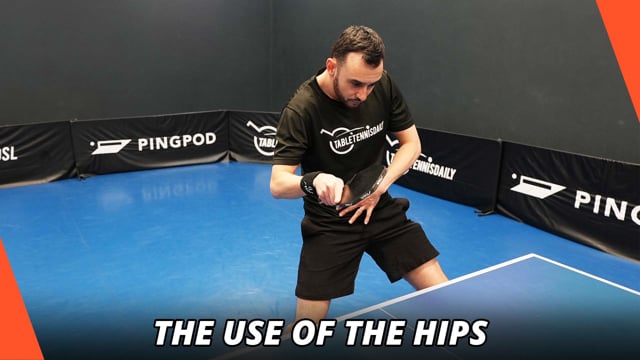 The use of the hips