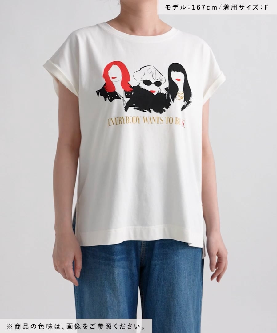 プラダを着た悪魔】フレンチスリーブTシャツ | [公式]ベイフロー