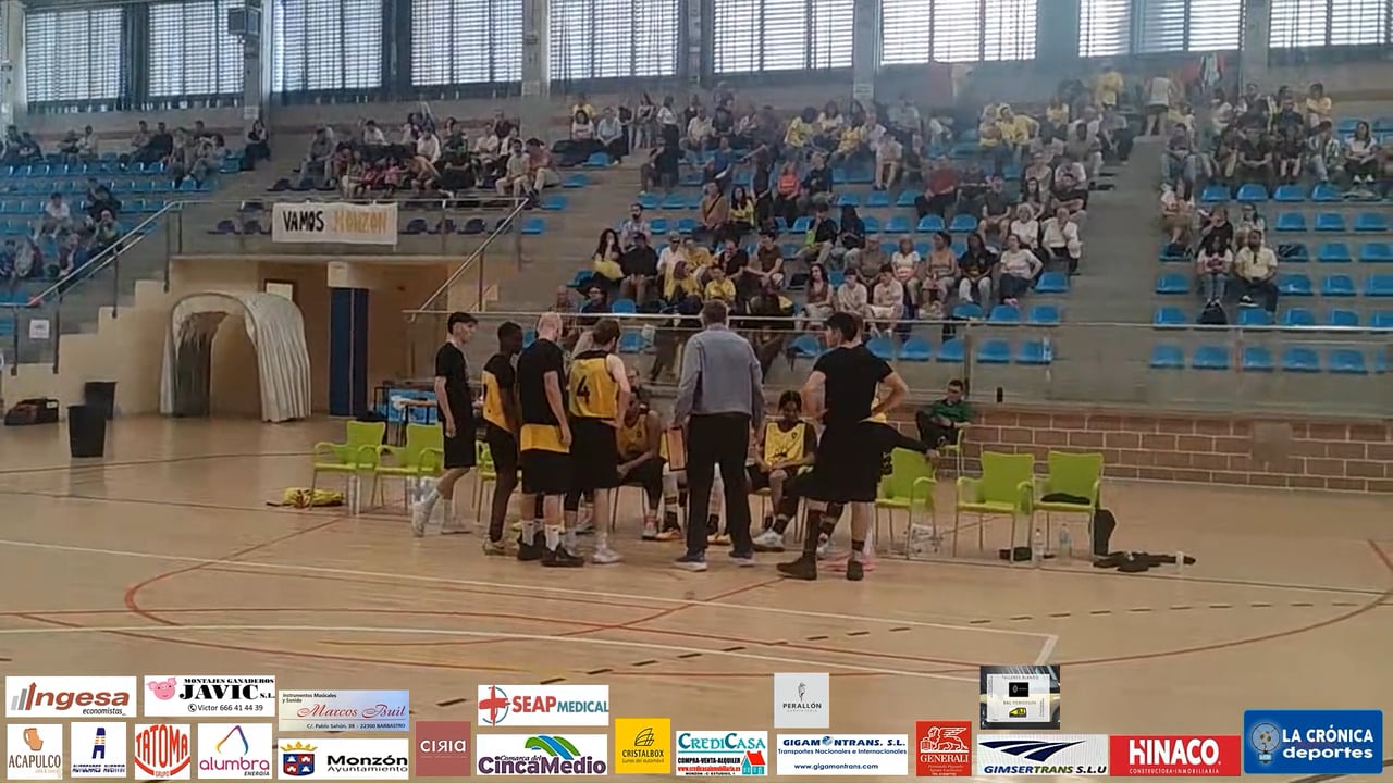 EL CLUB BALONCESTO MONZÓN  ASCIENDE , ANTE SUS AFICIONADOS, A LA MÁXIMA CATEGORÍA DEL BALONCESTO REGIONAL.EL EQUIPO ENTRENADO  POR MIGUEL ASO ACABA LA TEMPORADA INVICTO