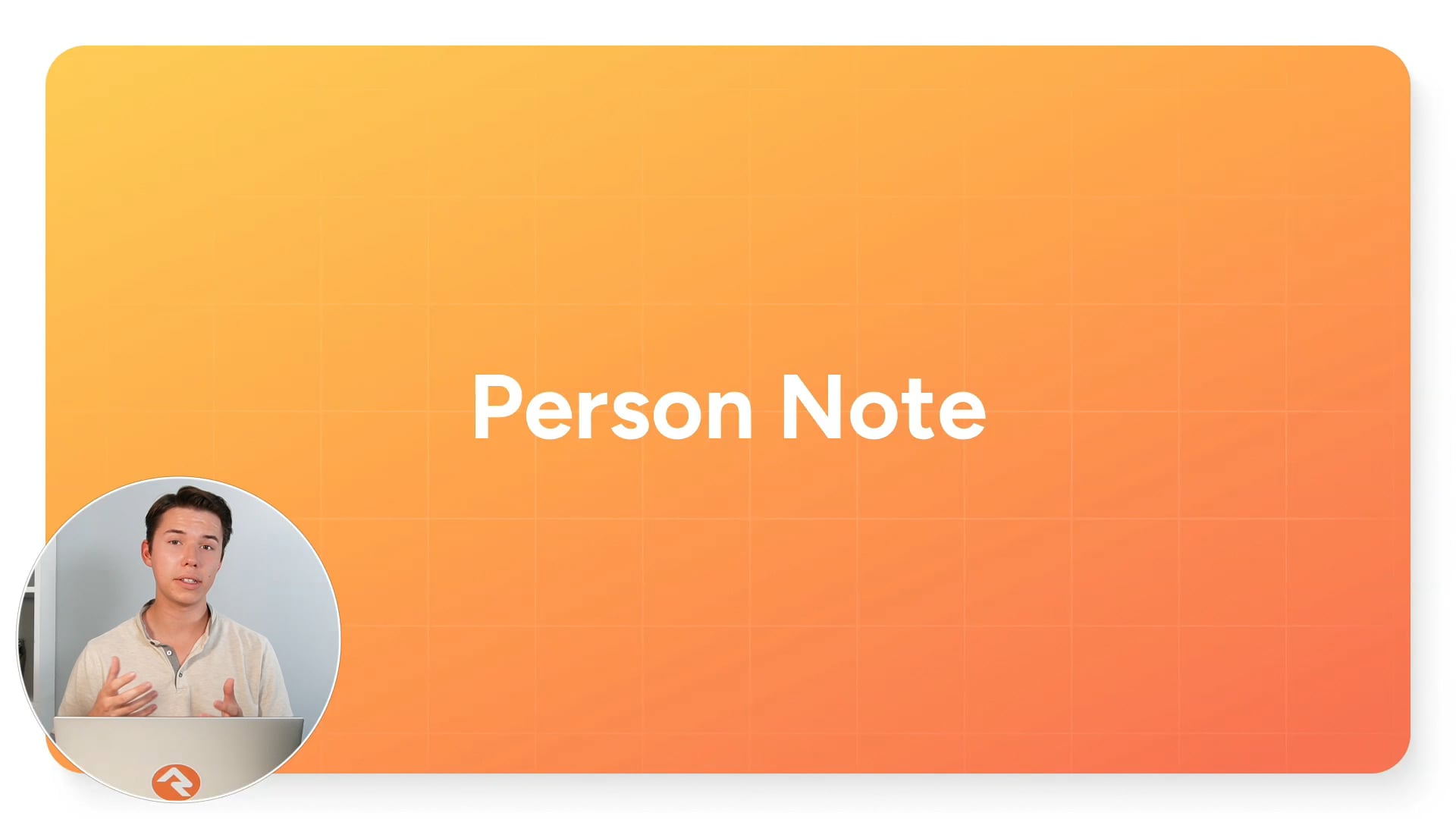 Person Note