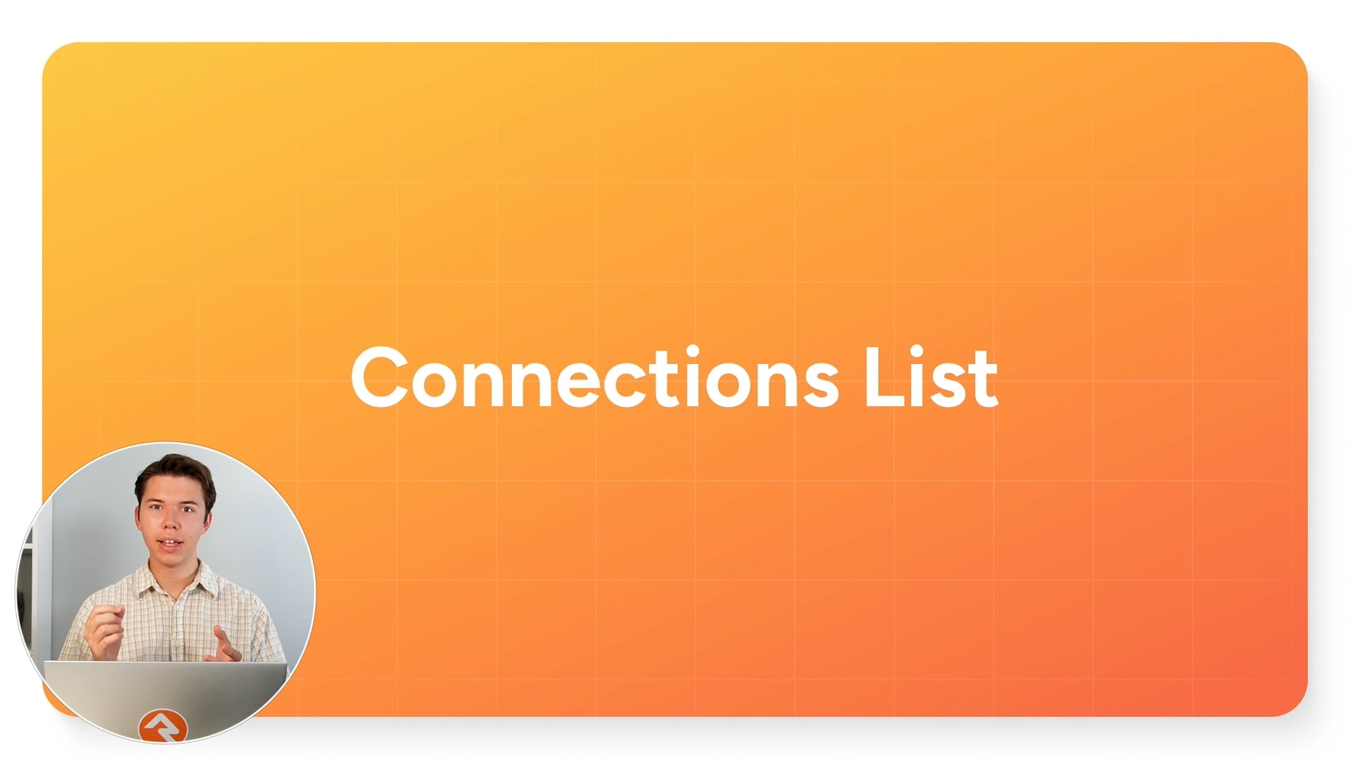 Connections List View