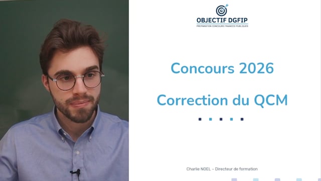 Correction en direct du QCM de la session 2026 !