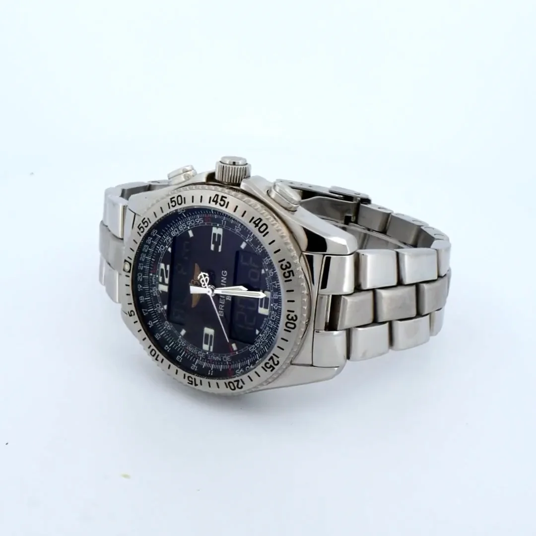 Used Breitling B-1 A68362 Stainless Steel 44mm Quartz watch