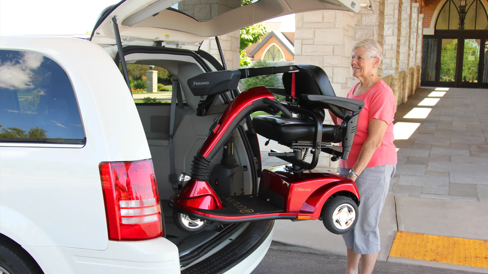 Curb-Sider Scooter Lift | Bruno® - Made in USA