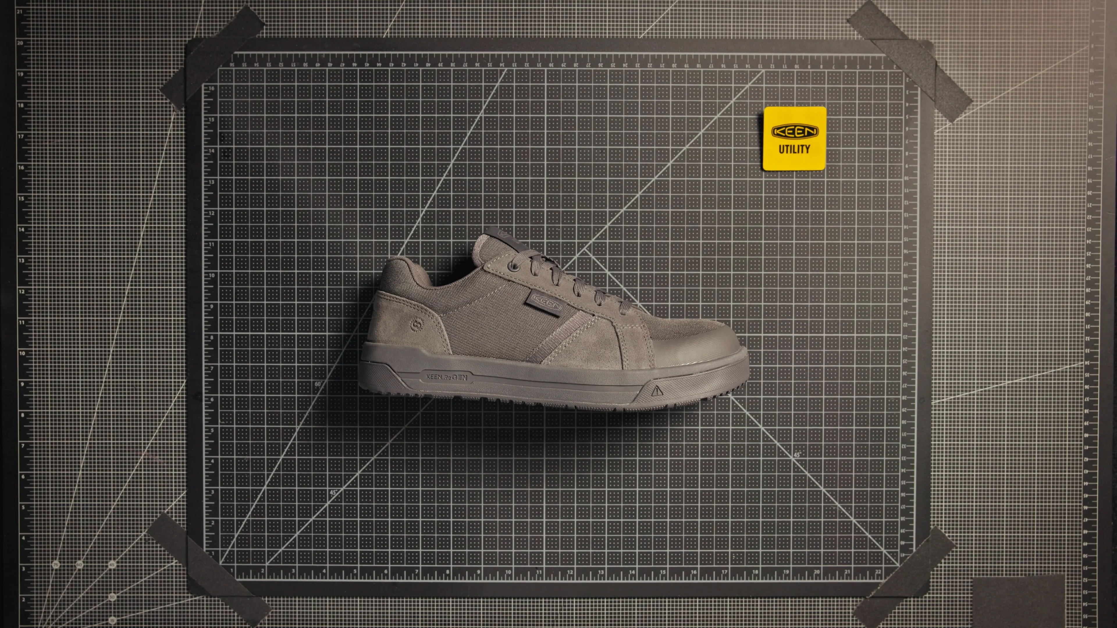 Men's Kenton Work Shoe | Brindle/Gum | KEEN Footwear