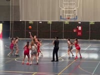 La cadet Jana Ennor ha disputat dos partits amb la selecció gironina U15