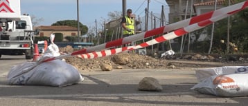 Inici d'obres per centralitzar el control de places lliures als aparcaments