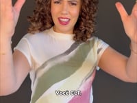 Vídeo como apresentadora