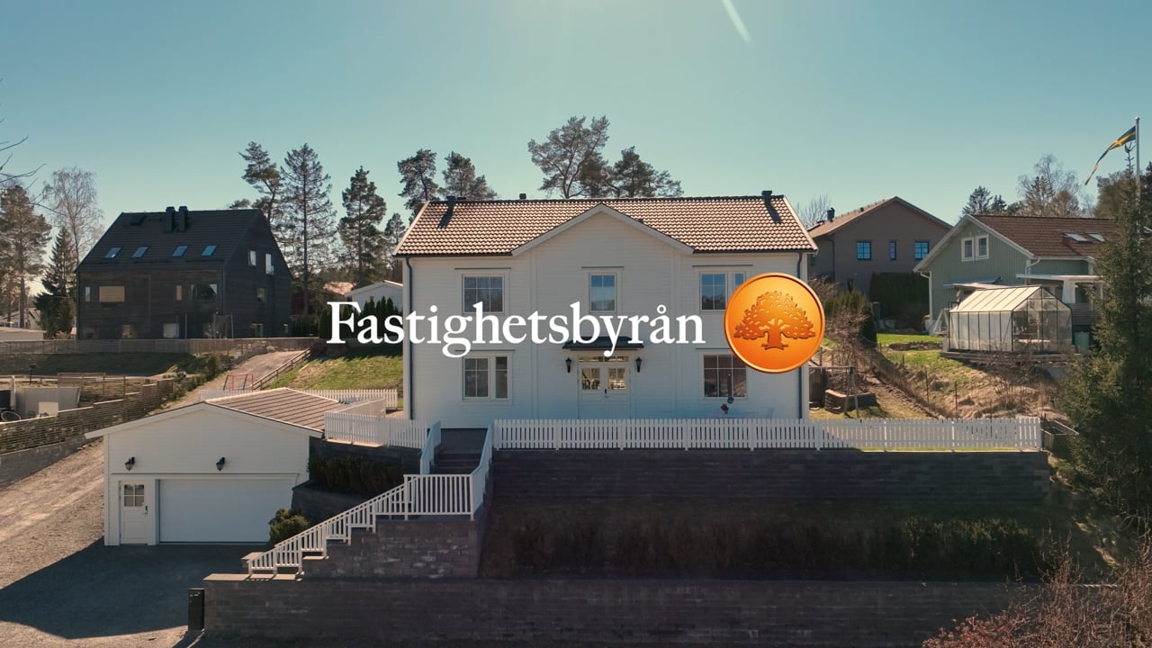 7 rum Villa på Stormansvägen 6A Väsjön Sollentuna kommun - video