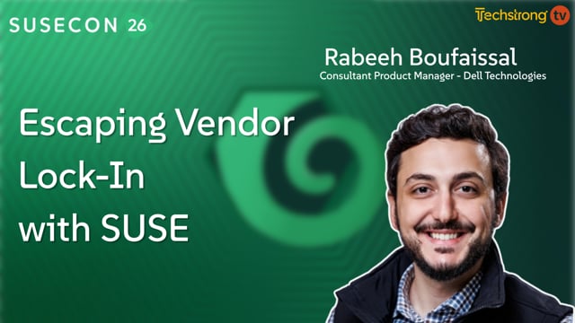 Escaping Vendor Lock-In with SUSE