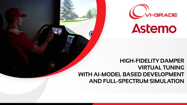 High-fidelity damper virtual tuning with AI-MBD and full-spectrum simulation