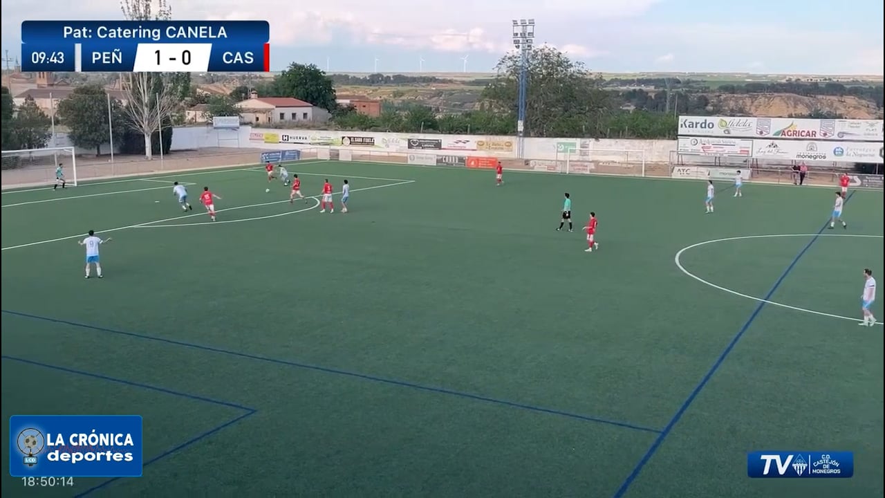 (RESUMEN Y GOLES) Peñas Sariñena 2-2 CD Castejón / Jor. 27 - 2ª Regional Gr 2-1 / Fuente: CD Castejón