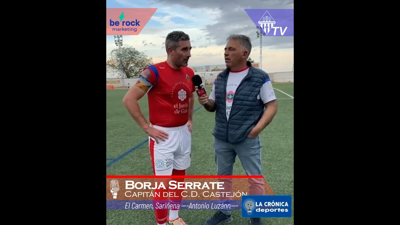 BORJA SERRATE (Jugador Castejón) Peñas Sariñena 2-2 CD Castejón / Jor. 27 - 2ª Regional Gr 2-1 / Fuente: CD Castejón