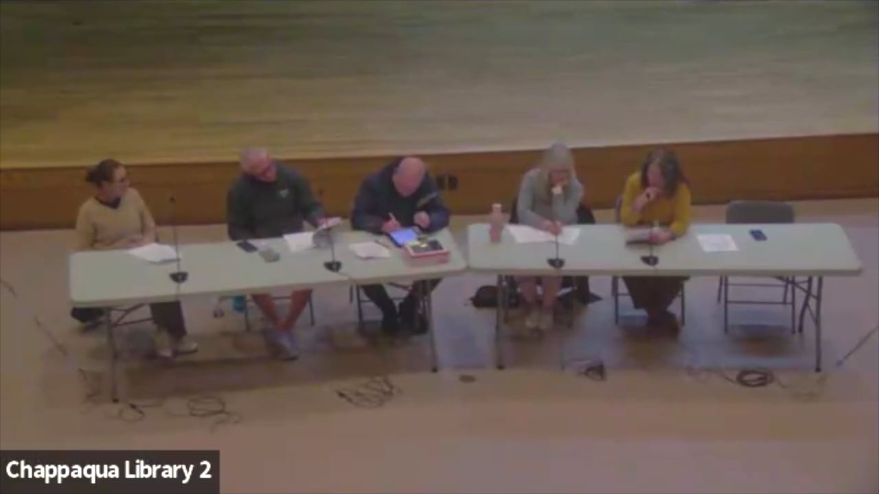 Chappaqua Library Board of Trustees Meeting 4/20/26