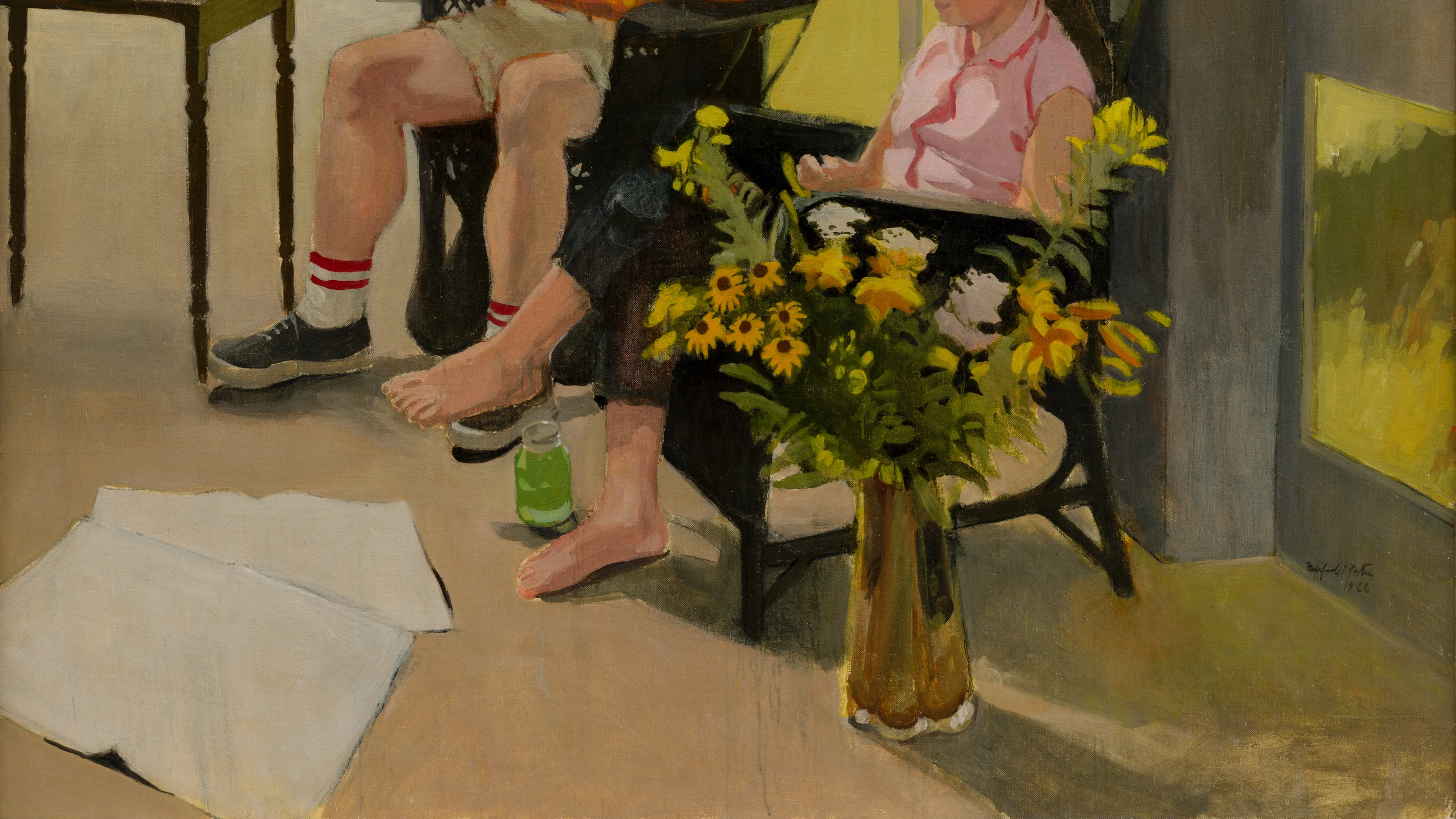 Exceptional Works: Fairfield Porter | Iced Coffee, 1966 | David