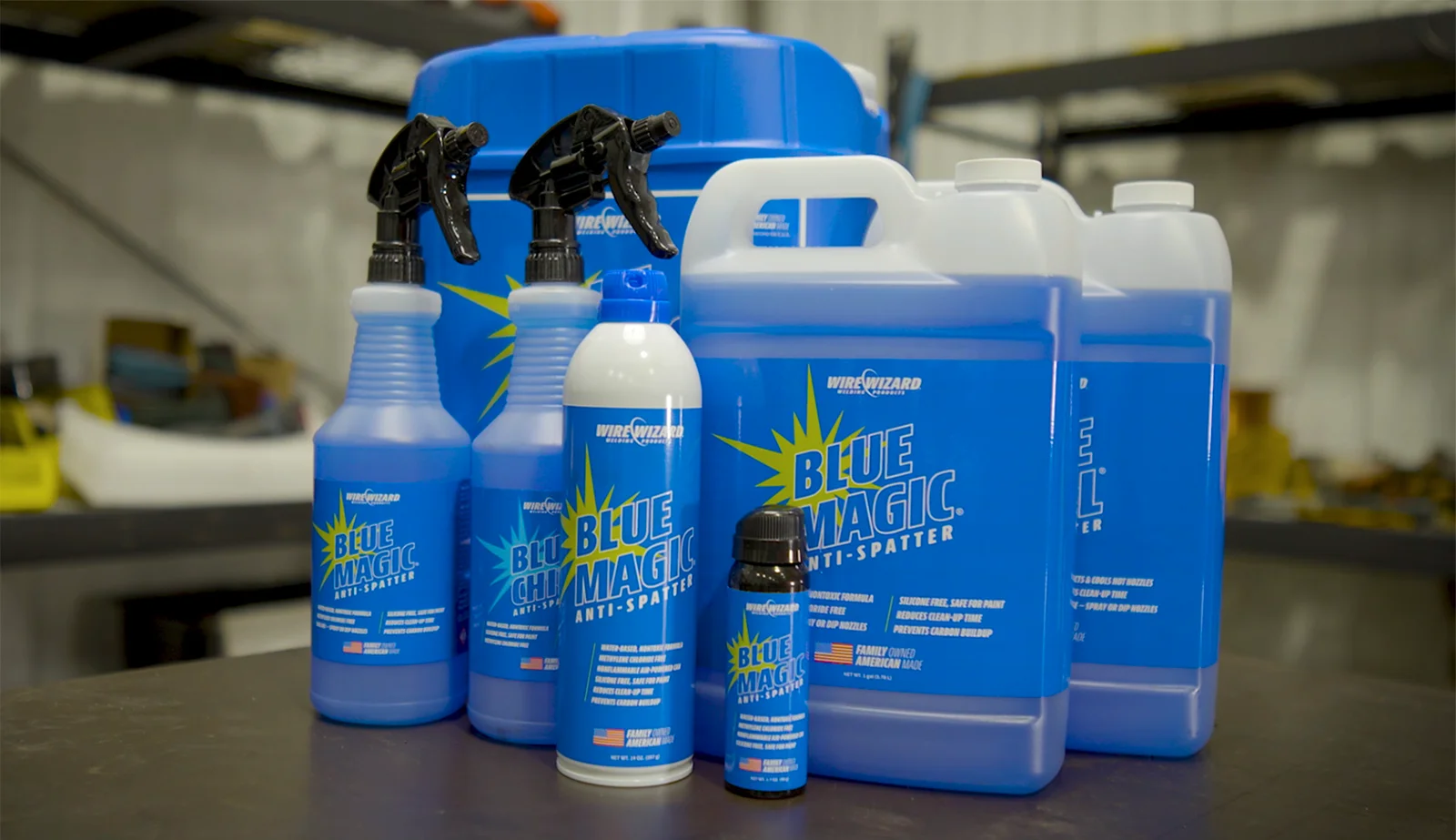 Blue Magic® Anti-Spatter 1.7 oz Trial Can - Wire Wizard Welding