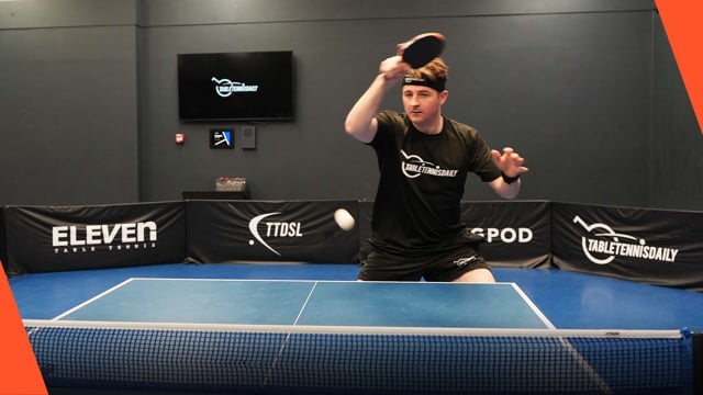 A fantastic forehand counter topspin drill
