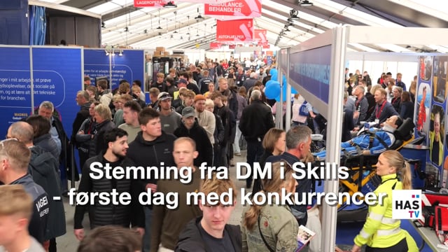 Stemningsbilleder fra dag et i DM i Skills
