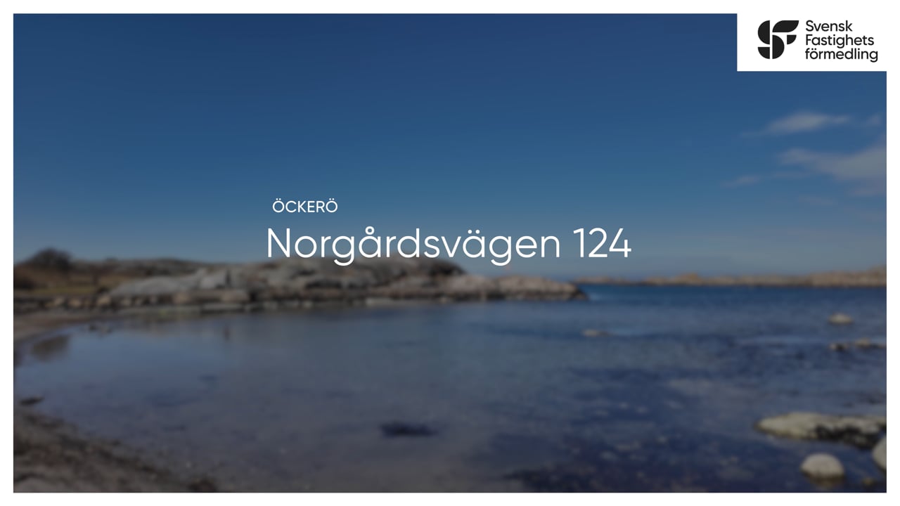 3 rum Lägenhet på Norgårdsvägen 124F Öckerö Öckerö kommun - video