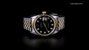 Pre-Owned Rolex Datejust Mens 36mm Automatic Stainless Steel and 18kt Yellow Gold Watch